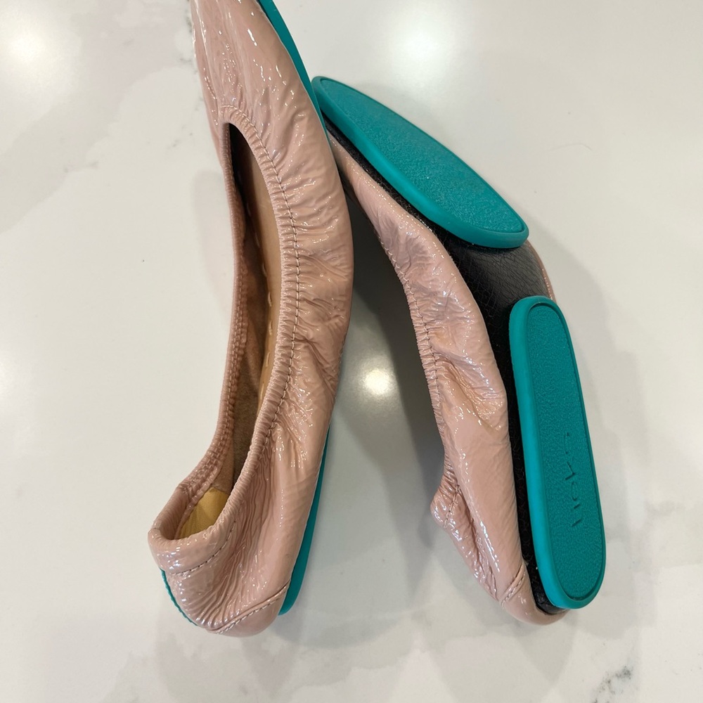 Tieks Blush Patent Leather Ballet Flats - Picture 5 of 10